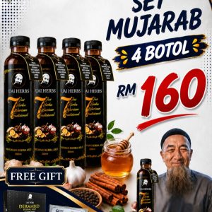 Set Mujarab - 4 Botol Jus