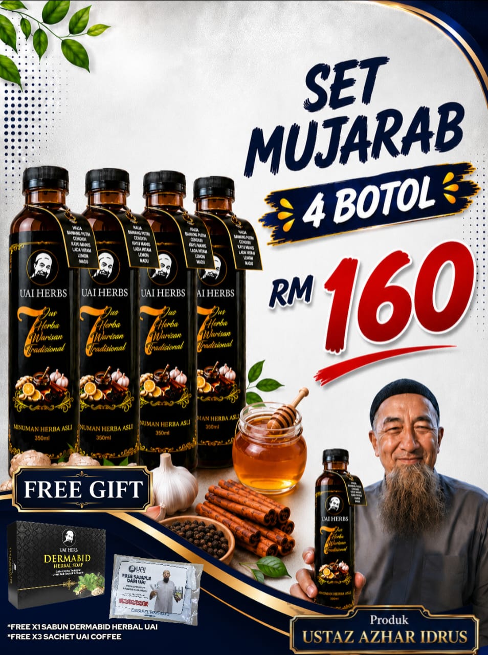 Pakej 4 Botol